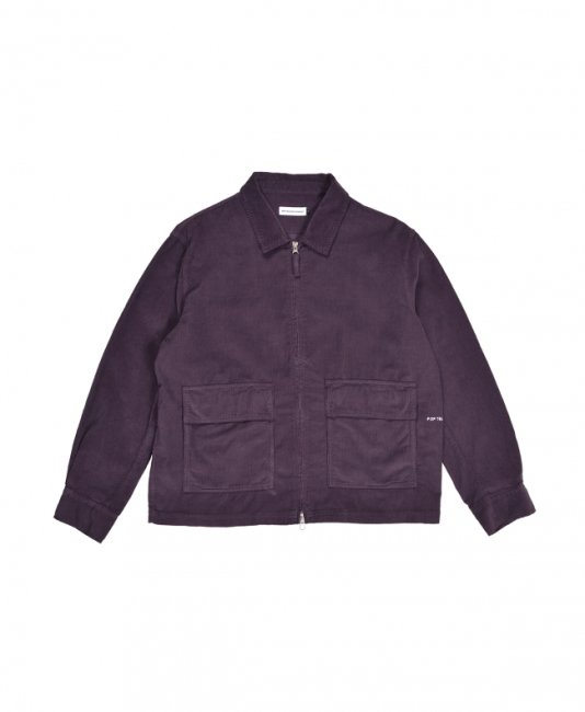 <img class='new_mark_img1' src='https://img.shop-pro.jp/img/new/icons20.gif' style='border:none;display:inline;margin:0px;padding:0px;width:auto;' />POP TRADING COMPANY " FULL ZIP JACKET IN DARK PURPLE "