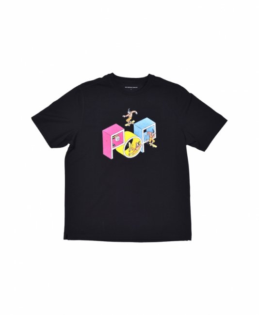 <img class='new_mark_img1' src='https://img.shop-pro.jp/img/new/icons20.gif' style='border:none;display:inline;margin:0px;padding:0px;width:auto;' />POP TRADING COMPANY " JOOST SWARTE T-SHIRT IN BLACK "