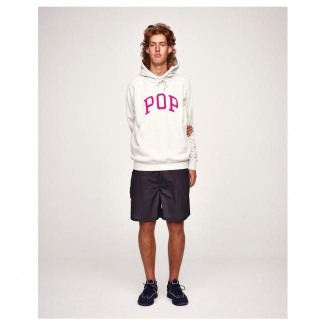 【関税込み】Pop Trading Company オフホワイト Arch フーディ POP TRADING COMPANY 