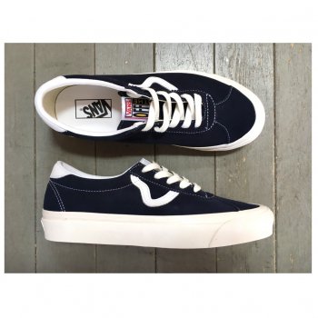 VANS " STYLE 73 DX ANAHEIM FACTORY COLLECTION " SUEDE OG NAVY