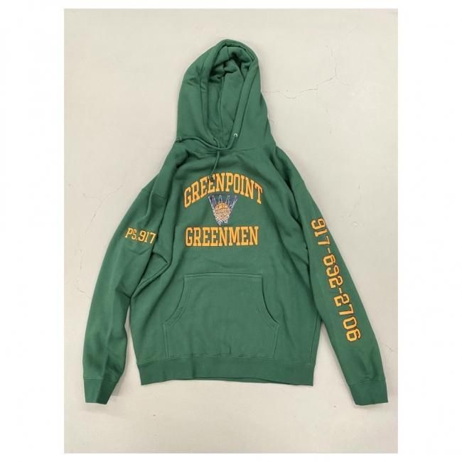 <img class='new_mark_img1' src='https://img.shop-pro.jp/img/new/icons20.gif' style='border:none;display:inline;margin:0px;padding:0px;width:auto;' />CALL ME 917 " GREENPOINT HOODIE "