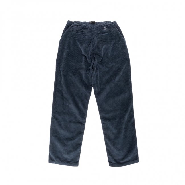 DANCER " BELTED SIMPLE PANTS " FADED NAVY