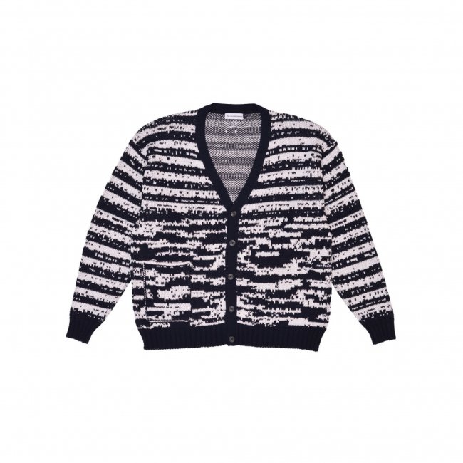 POP TRADING COMPANY " GILLES DE BROCK KNITTED CARDIGAN "