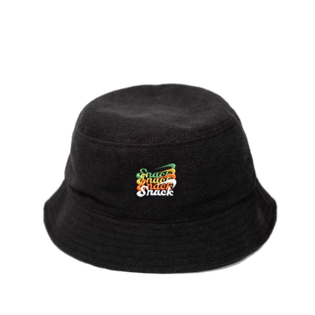 SNACK " ALIVE SPREAD TERRY CLOTH BUCKET HAT "