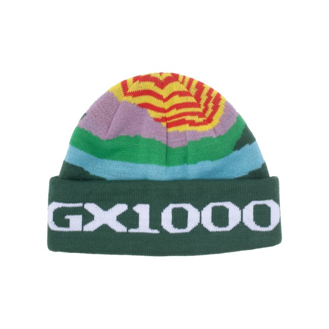 GX1000 " NATURE BEANIE " GREEN
