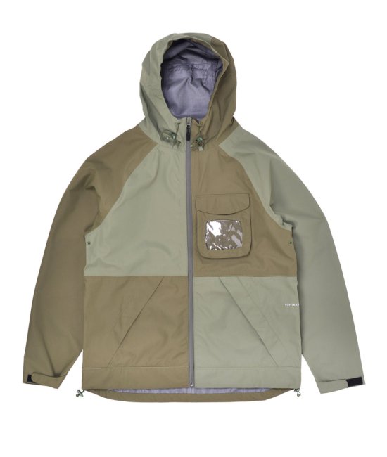 POP TRADING COMPANY " ORACLE JACKET IN OLIVINE " 