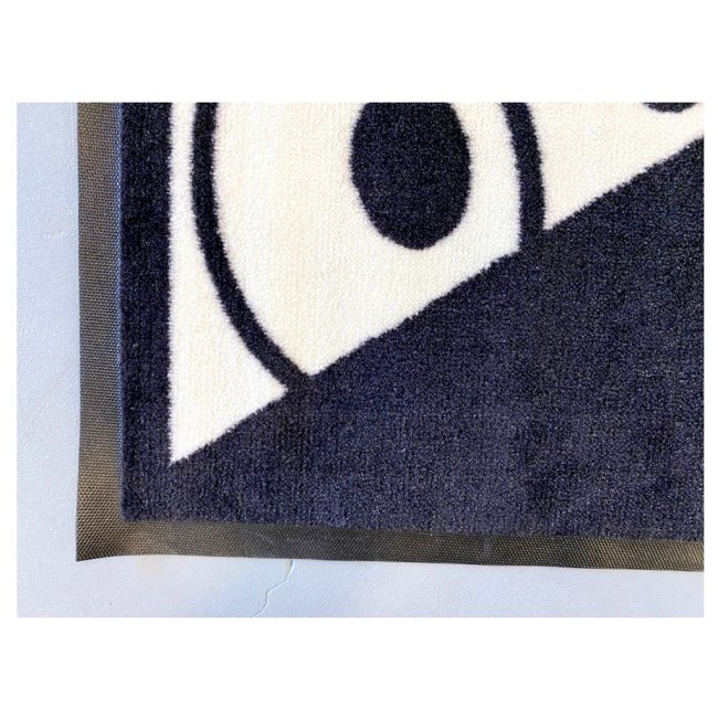 Heel Tab Doormat (Black/White) – Last Resort AB