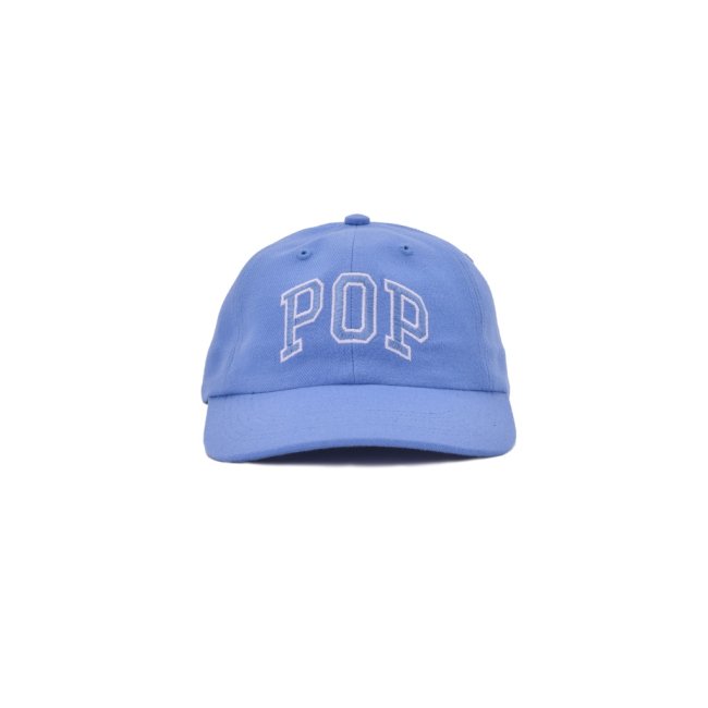 POP TRADING COMPANY " ARCH SIXPANEL HAT " IN BLUE SHADOW