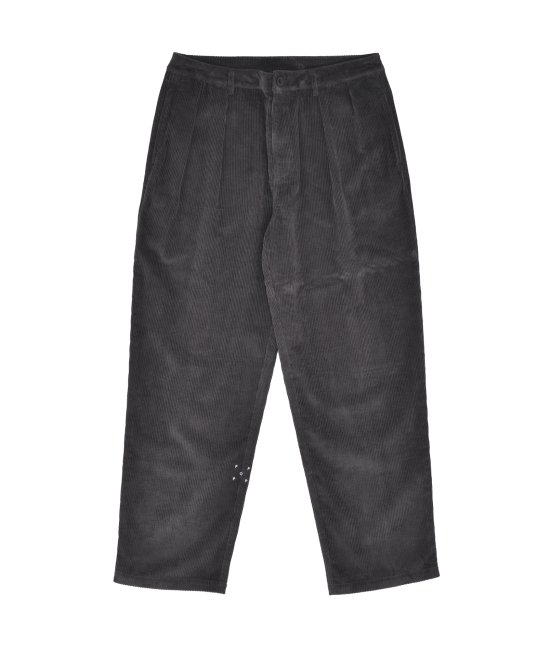 POP TRADING COMPANY " HEWITT CORD SUIT PANT " IN ANTHRACITE