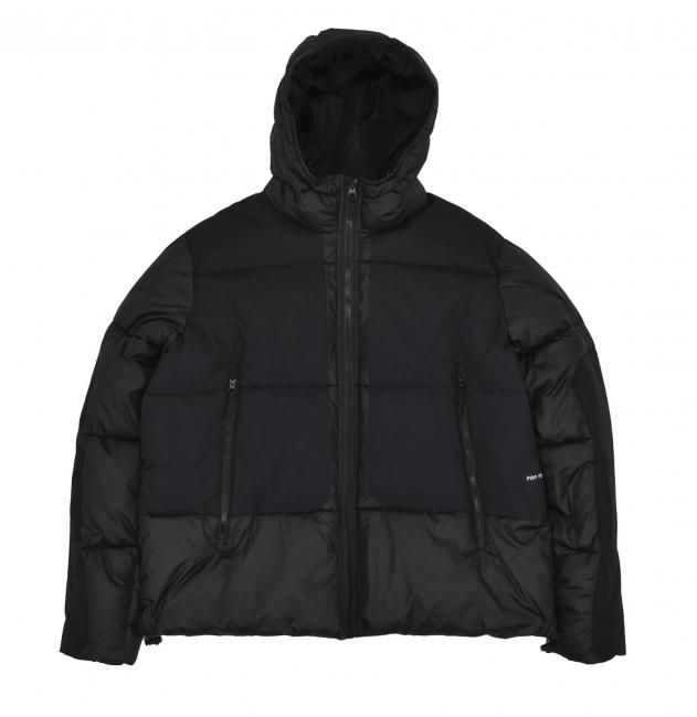 POP TRADING COMPANY " PUFFER JACKET " BLACK