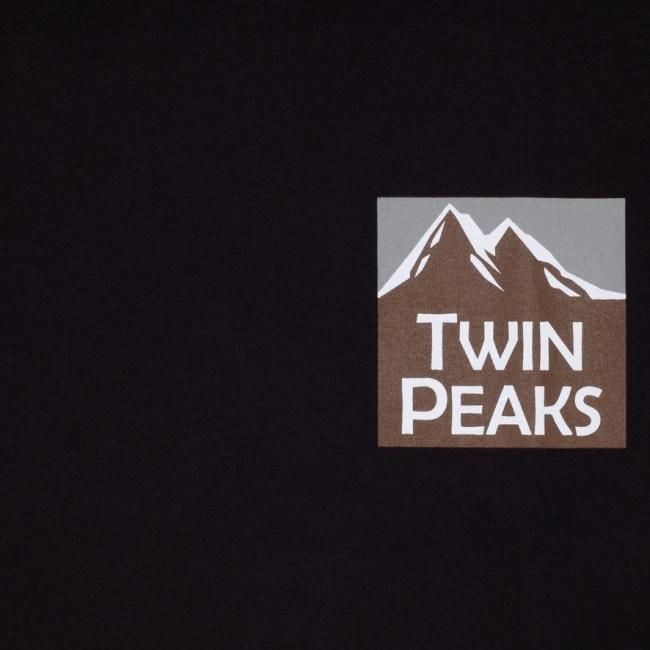 【GX1000】TWIN PEAKS TEE Black GX1000 - Twin Peaks Tee 