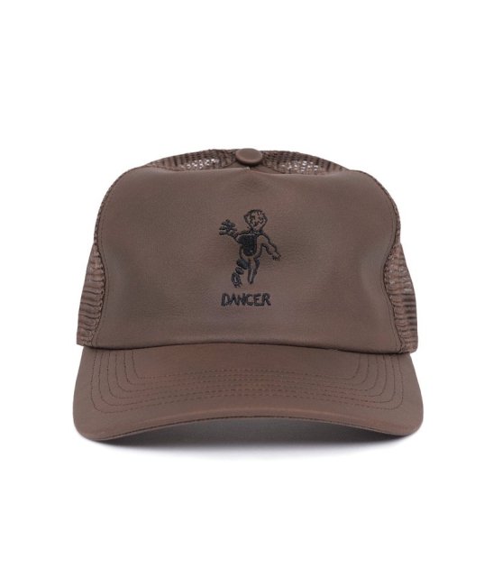 DANCER TRUCKER CAP " BROWN