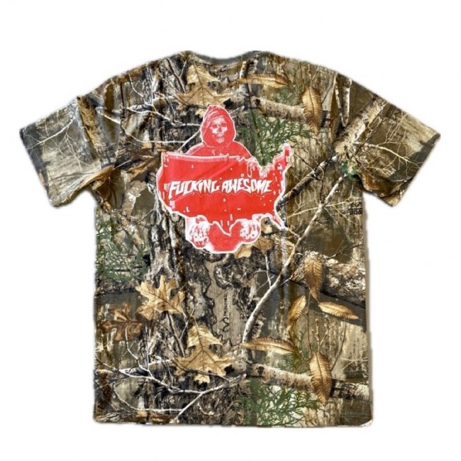 FUCKING AWESOME " 14TH CENTURY TEE " REALTREE