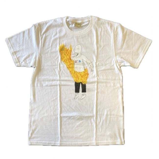 【FUCKING AWESOME】LIFE IN THE USA SHORT SLEEVE TEE WHITE FUCKING AWESOME 