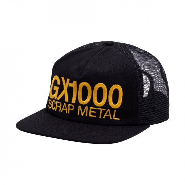 GX1000 " SCRAP METAL TRUCKER HAT " BLACK