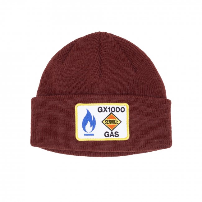 GX1000 " SERVICE BEANIE " BROWN