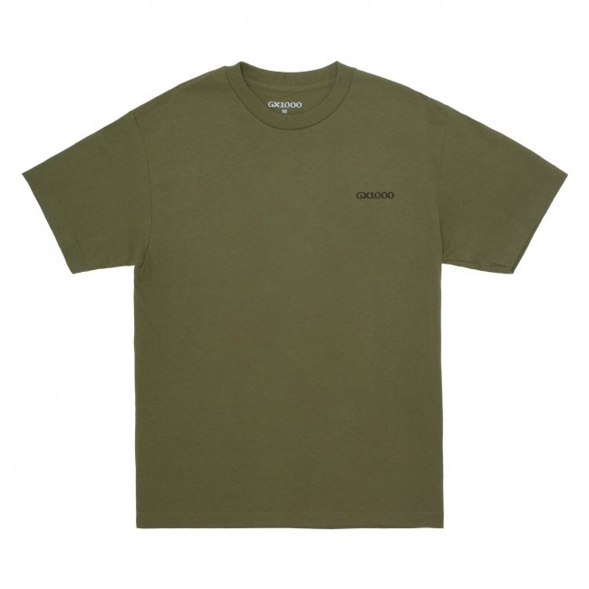 GX1000 " MINI OG LOGO TEE " MILITARY GREEN