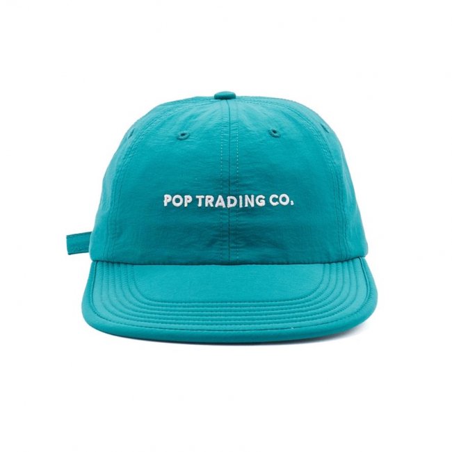 POP TRADING COMPANY " FLEXFOAM SIXPANEL HAT IN DARK TEAL "