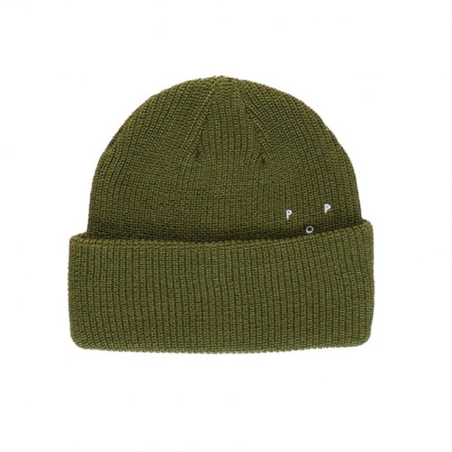 POP TRADING COMPANY " BASIC BEANIE IN FOUR LEAF CLOVER " 