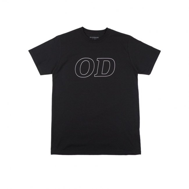 HARDBODY " 24 OD LOGO TEE " BLACK