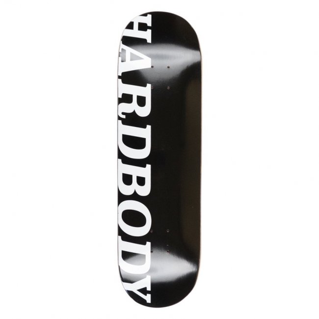 HARDBODY " 24 CLASSIC LOGO BOARD BLACK/ WHITE " 8.125, 8.25