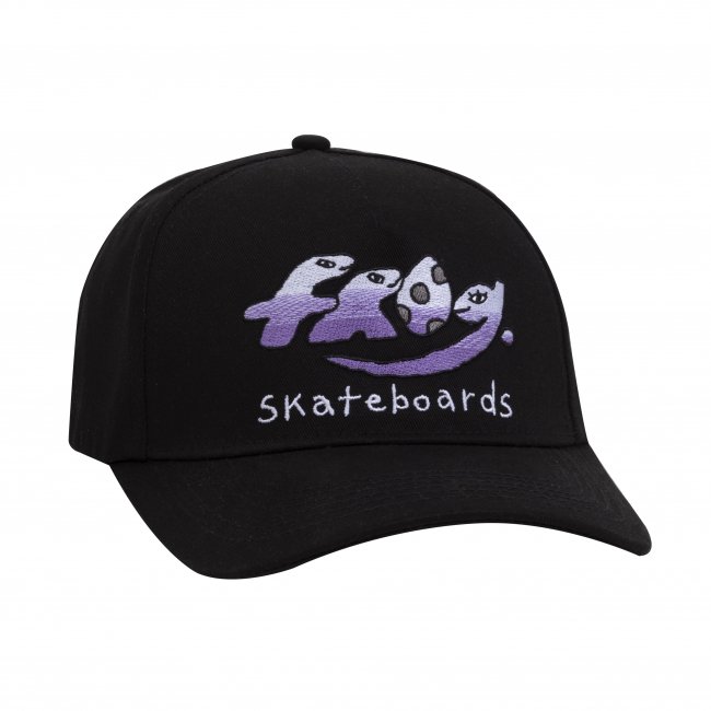 FROG " DINO LOGO 5 PANEL " BLACK