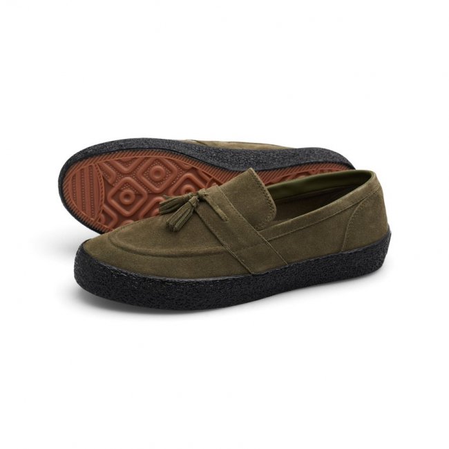 LASTRESORT AB " VM005 LOAFER " NEW OLIVE/ BLACK