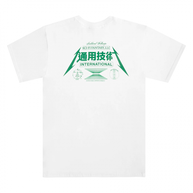 SCI-FI FANTASY " NEOLIBERAL TEE " WHITE