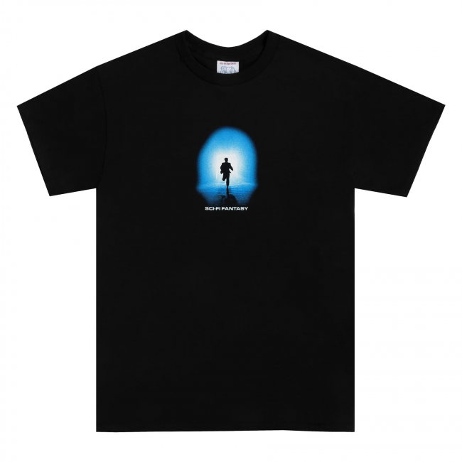 SCI-FI FANTASY " THE KEEP TEE "  BLACK