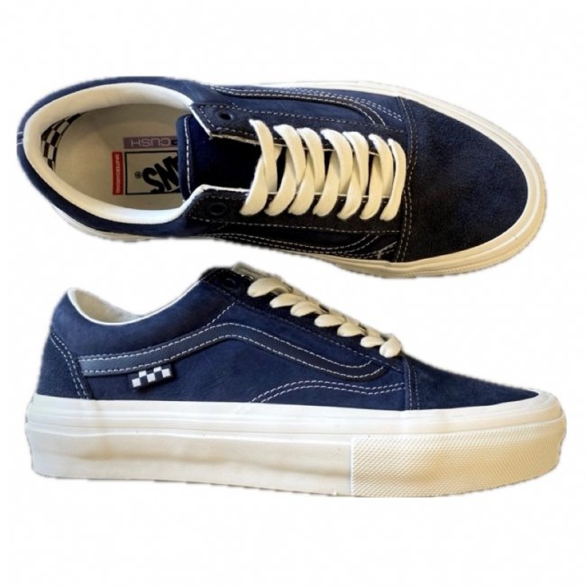 VANS " SKATE OLD SKOOL " WRAPPED DEEP NAVY/ VINTAGE 