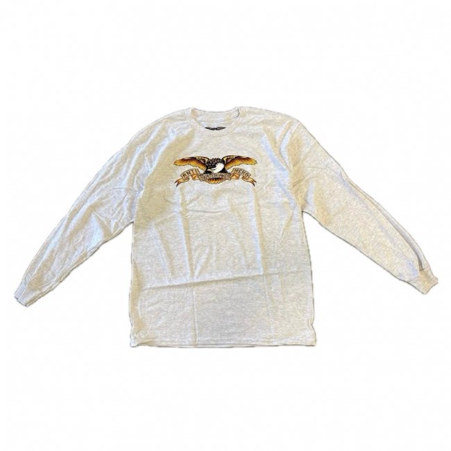 ANTIHERO " EAGLE L/S TEE " ASH