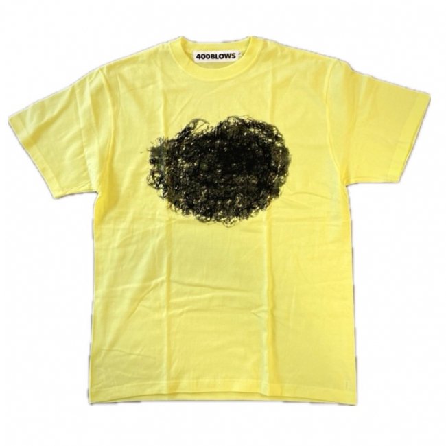 400 BLOWS " drawing TEE " LIGHT YELLOW