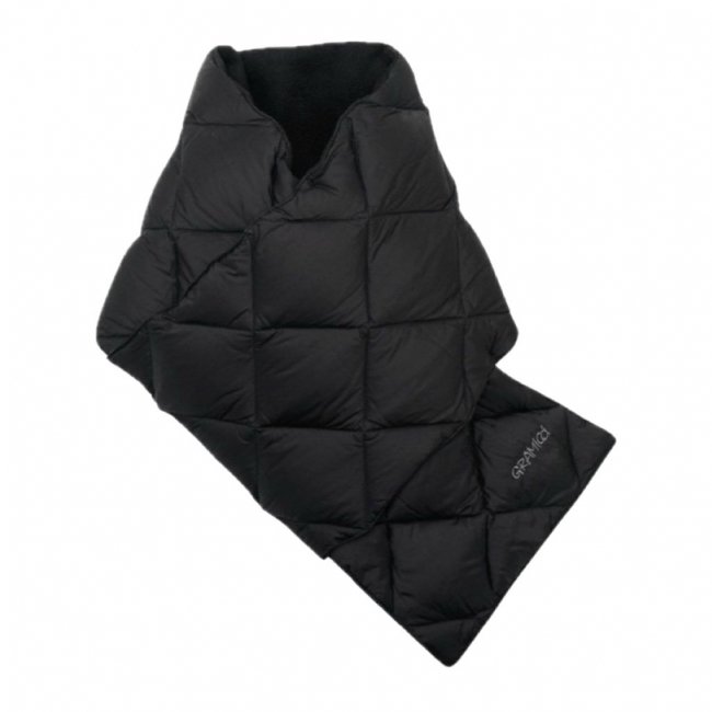 GRAMICCI " GRAMICCI  TAION / DOWN SCARF " BLACK