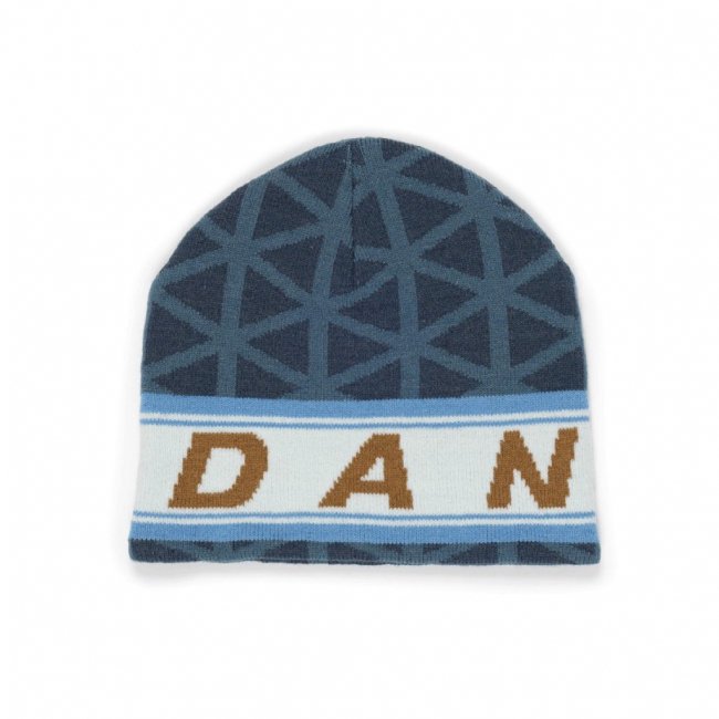 DANCER " NO CUFF BEANIE " STEEL BLUE