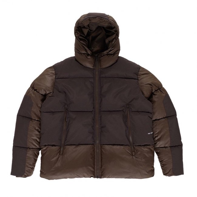 POP TRADING COMPANY " PUFFER JACKET IN DELICIOSO " 