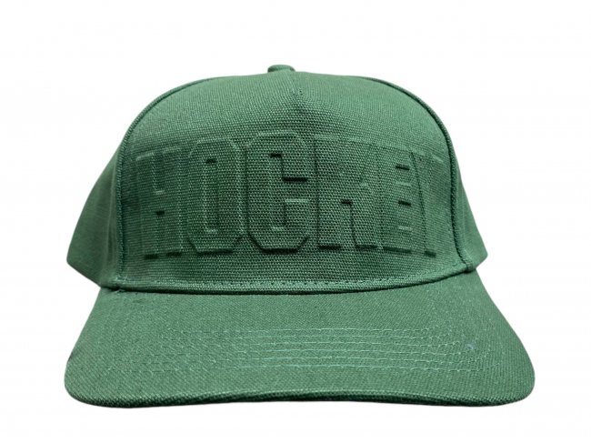 HOCKEY " EMBOSSED HAT " FOREST GREEN