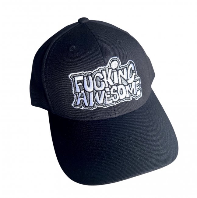 FUCKING AWESOME " PBS LOGO SNAPBACK " BLACK