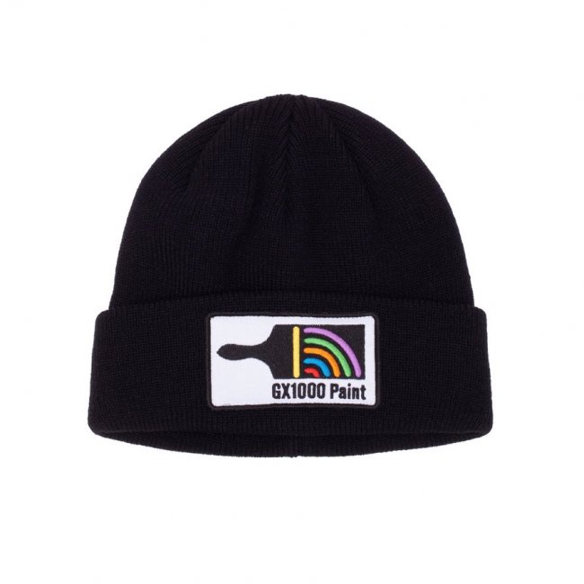 GX1000  " PAINT BEANIE " BLACK