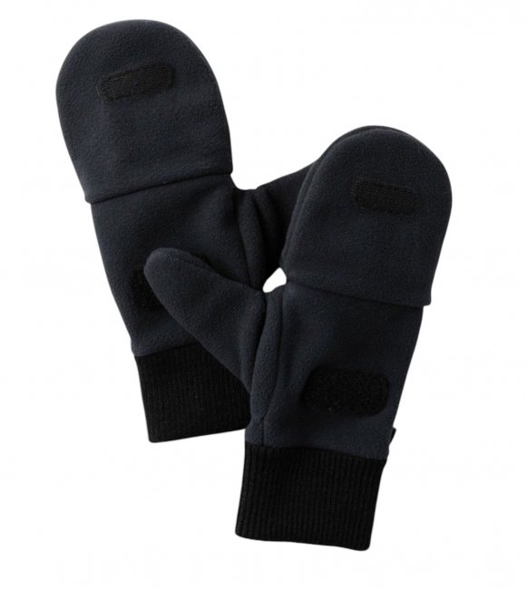 WILDTHINGS " PORLATEC DETACHABLE MITTEN " BLACK