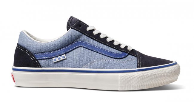 VANS " SKATE OLD SKOOL by ELIJAH BERLE " VINTAGE BLUE