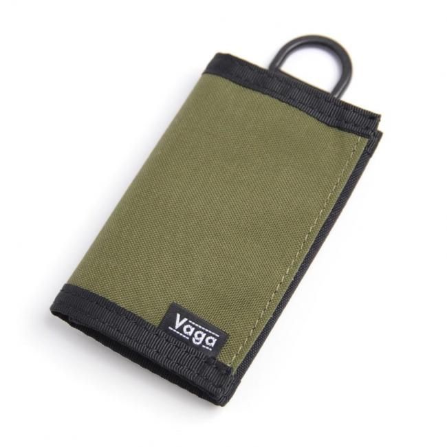 VAGA " NANO WALLET " DARK OLIVE