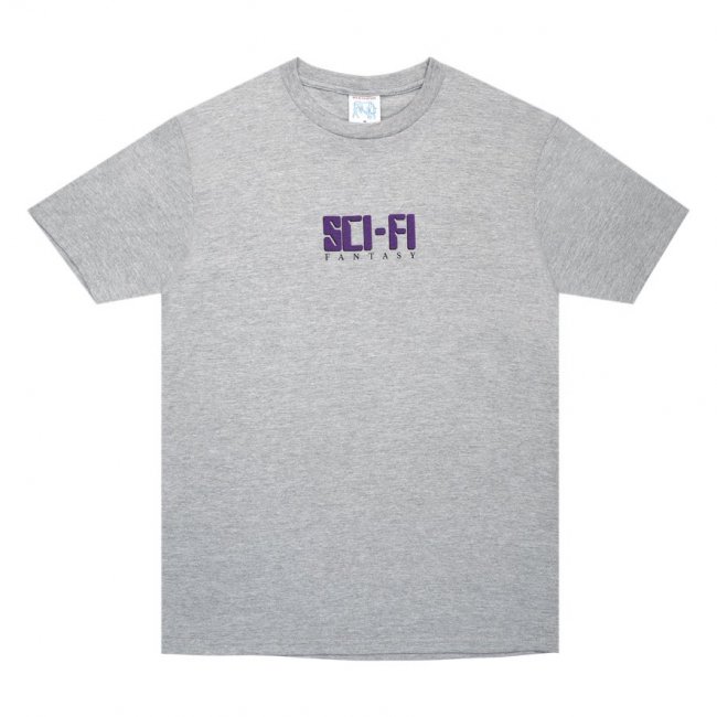 SCI-FI FANTASY " DISPLAY TEE " HEATHER GREY