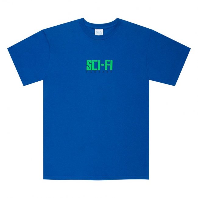 SCI-FI FANTASY " DISPLAY TEE " BLUE