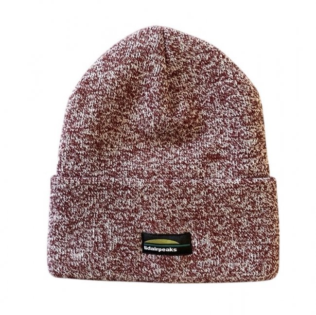 LIDAIRPEAKS " CLASSIC HEATHER BEANIE " RED