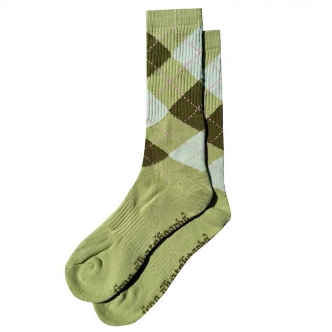 FROG " ARGYLE SOCK " GREEN
