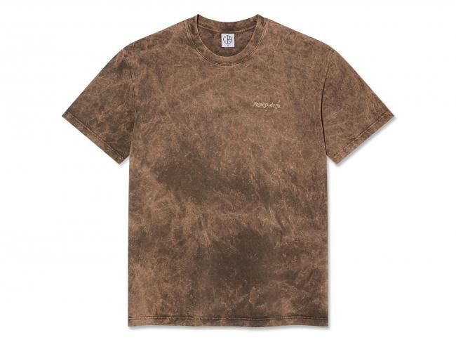 POLAR " ACID TEE / SURF LOGO " BROWN