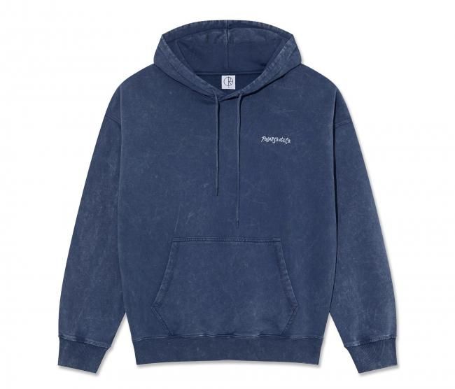 POLAR " ACID FRANK HOODIE / SURF LOGO " DARK BLUE