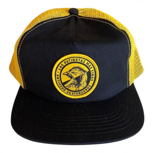 ANTIHERO " LAS PATINETAS SNAPBACK " BLACK/ GOLD