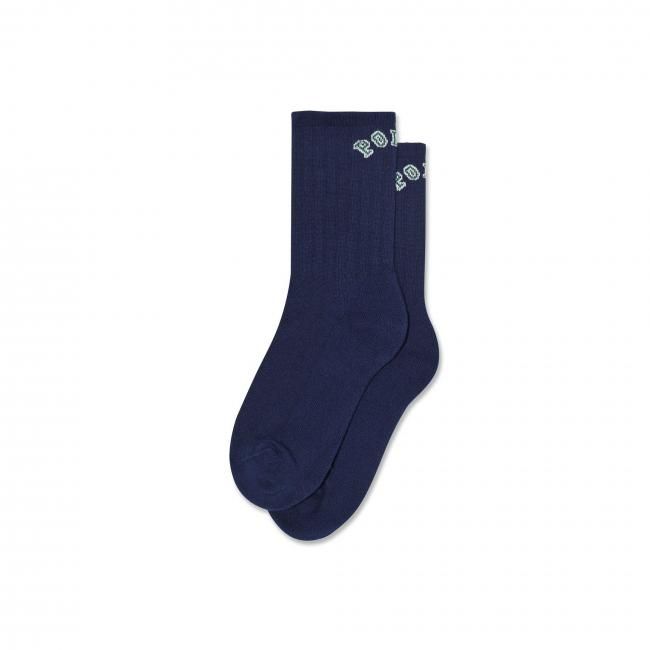 POLAR "COLLEGE LOGO SOCKS " DARK BLUE