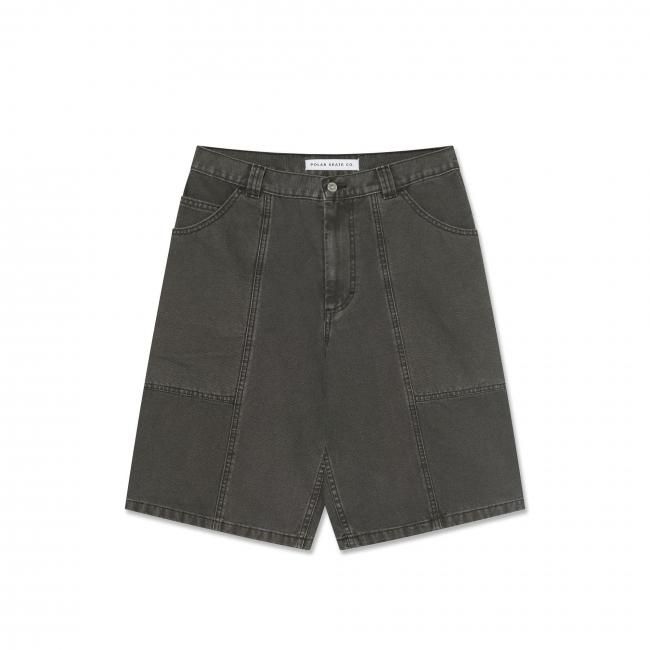 POLAR "JIRO SHORTS CANVAS " DIRTY BLACK